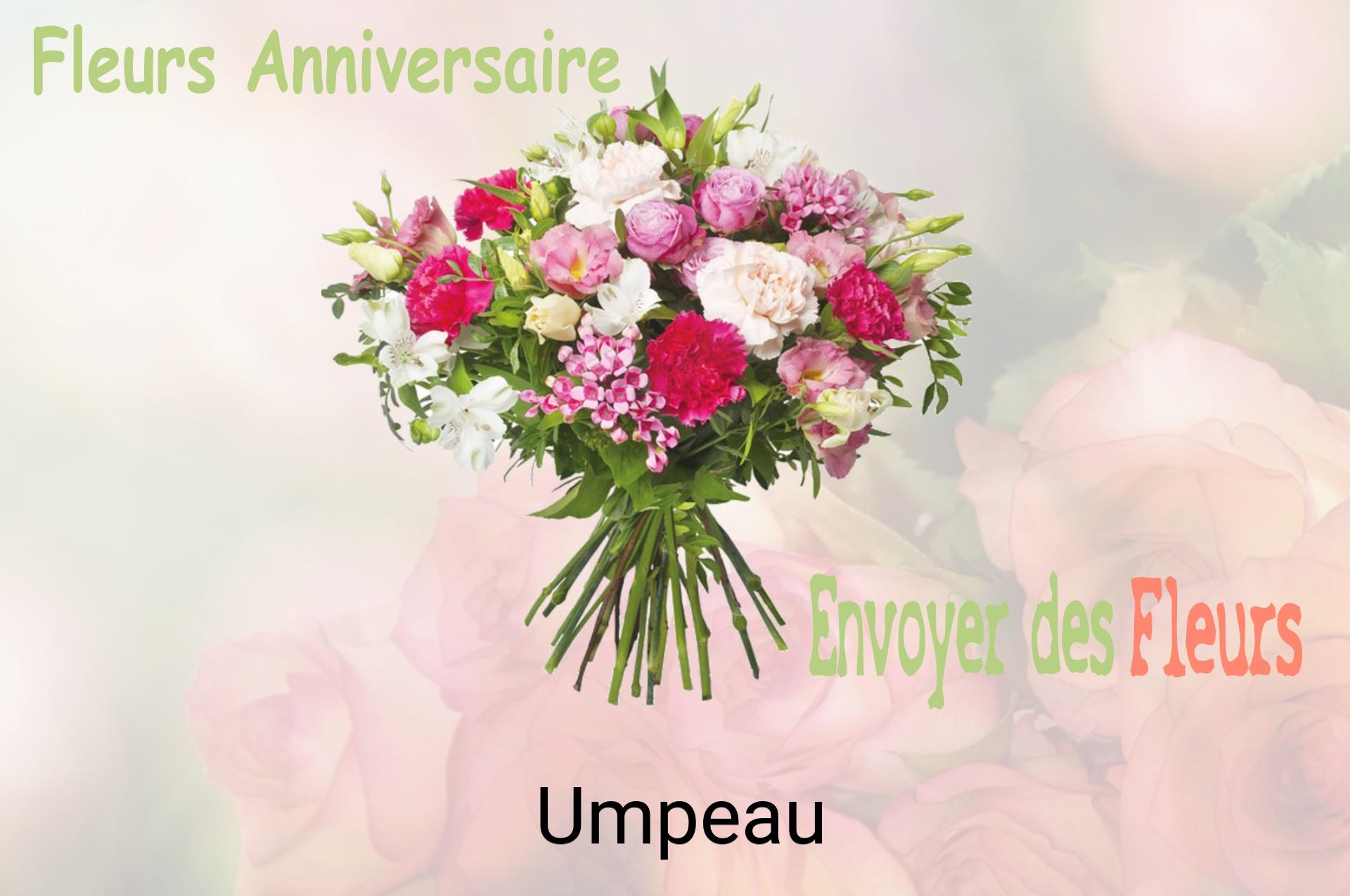 Bouquet de fleurs d’anniversaire livré à Umpeau